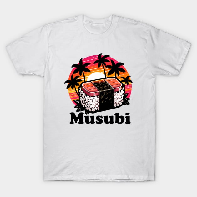 Tropical Island Spam Musubi T-Shirt by DetourShirts